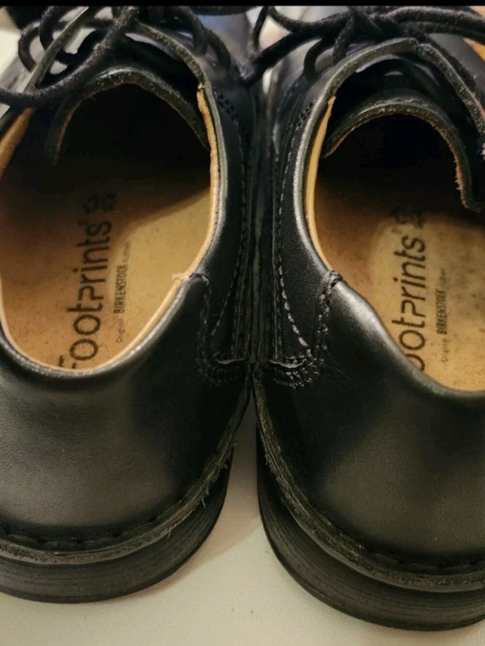 Vintage Birkenstock Black‎ Memphis Leather Oxford Shoes - 36EU / 5